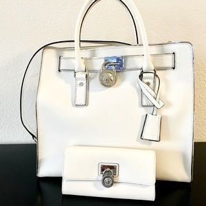 Michael Kors Large Hamilton Tote & Wallet